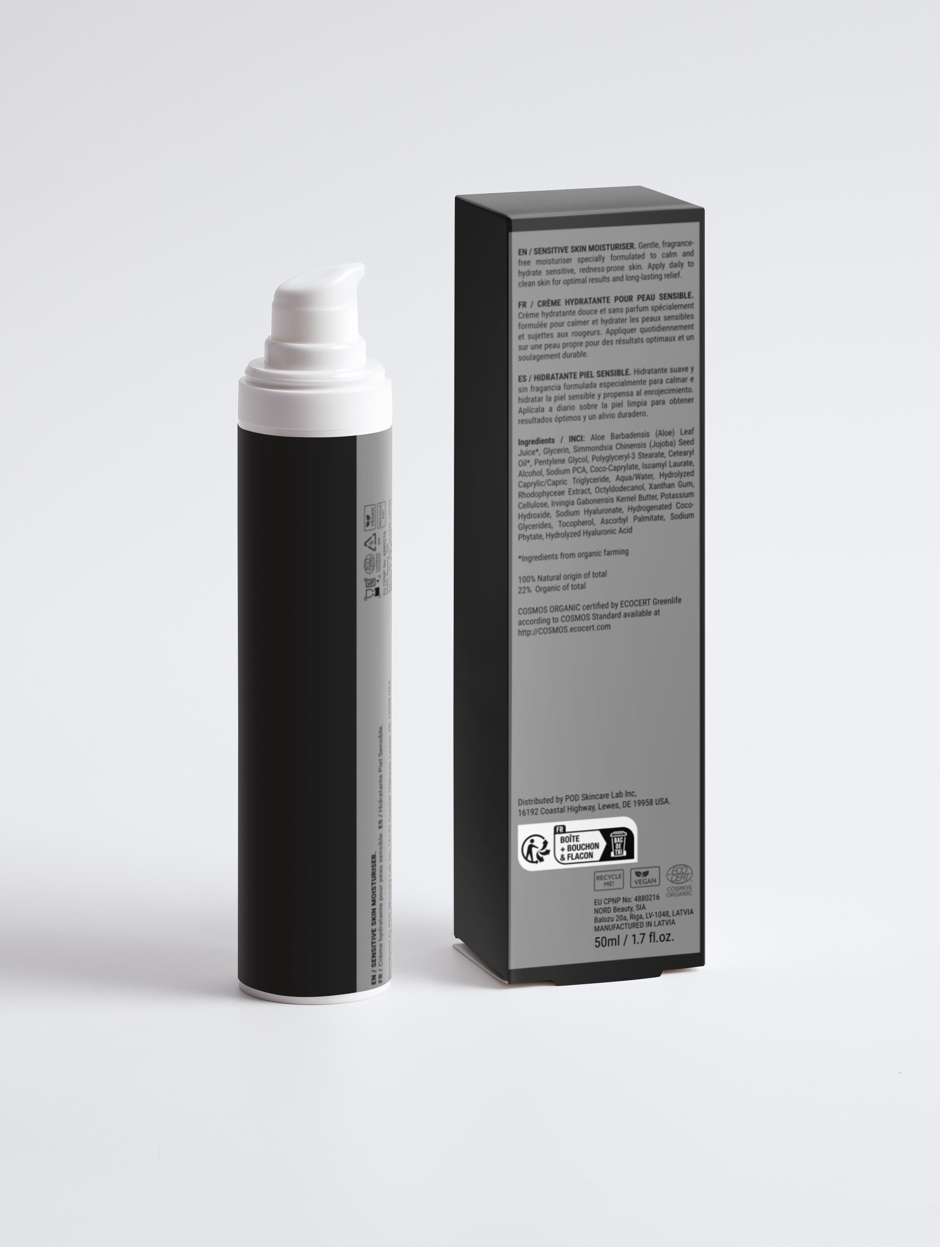 Noirelum Sensitive Skin Moisturiser, Fragrance Free 2